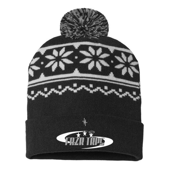 Freezertarps Frzr Trps USA-Made Snowflake Beanie