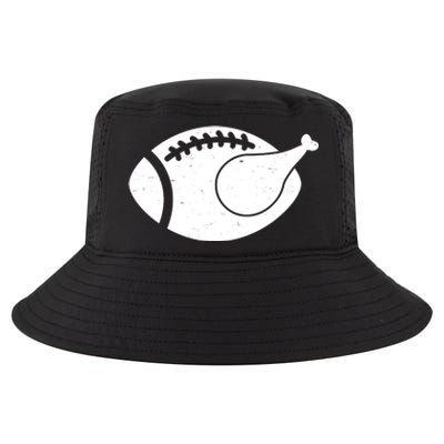 Funny Football Turkey Thanksgiving Sports Fan Cool Comfort Performance Bucket Hat