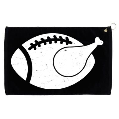 Funny Football Turkey Thanksgiving Sports Fan Grommeted Golf Towel