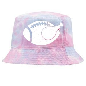 Funny Football Turkey Thanksgiving Sports Fan Tie-Dyed Bucket Hat