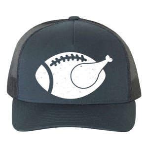 Funny Football Turkey Thanksgiving Sports Fan Yupoong Adult 5-Panel Trucker Hat