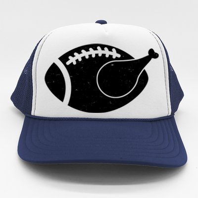 Funny Football Turkey Thanksgiving Sports Fan Trucker Hat