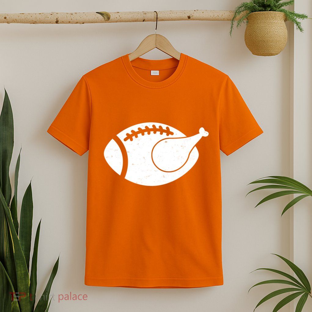Funny Football Turkey Thanksgiving Sports Fan T-Shirt