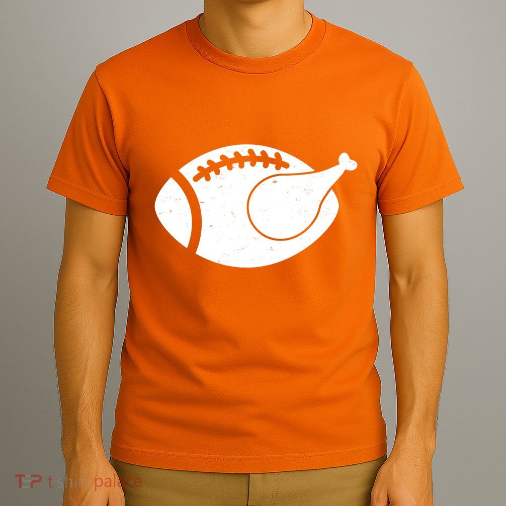 Funny Football Turkey Thanksgiving Sports Fan T-Shirt