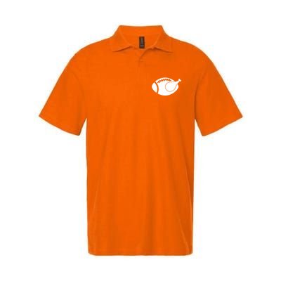 Funny Football Turkey Thanksgiving Sports Fan Polo