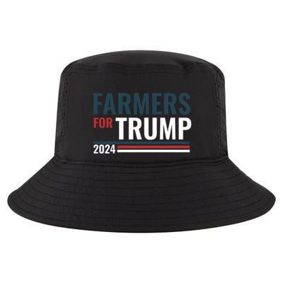 Farmers For Trump 2024 Cool Comfort Performance Bucket Hat