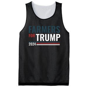 Farmers For Trump 2024 Mesh Reversible Basketball Jersey Tank