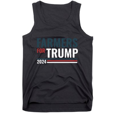 Farmers For Trump 2024 Tank Top
