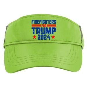 Firefighters For Trump 2024 Adult Drive Performance Visor