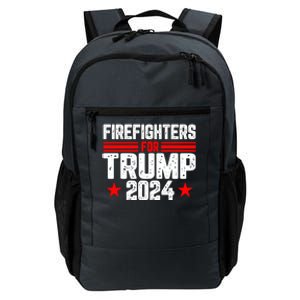 Firefighters For Trump 2024 Daily Commute Backpack