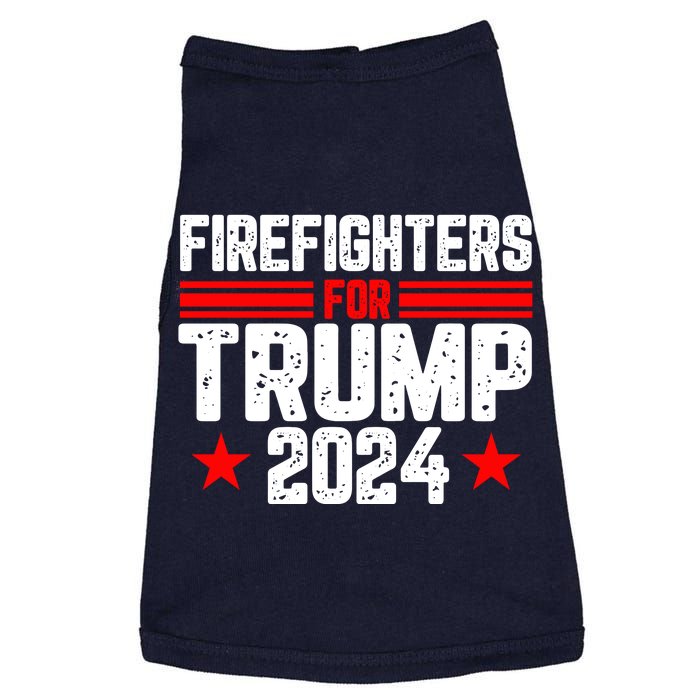 Firefighters For Trump 2024 Doggie Tank