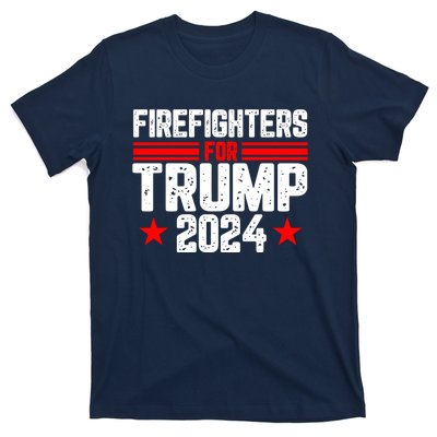 Firefighters For Trump 2024 T-Shirt