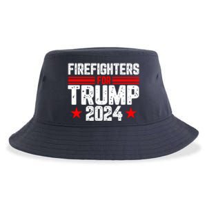 Firefighters For Trump 2024 Sustainable Bucket Hat