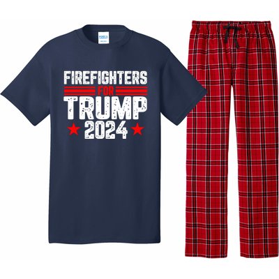 Firefighters For Trump 2024 Pajama Set