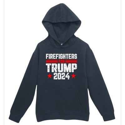 Firefighters For Trump 2024 Urban Pullover Hoodie