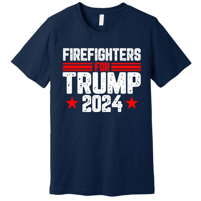 Firefighters For Trump 2024 Premium T-Shirt