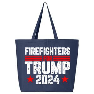 Firefighters For Trump 2024 25L Jumbo Tote