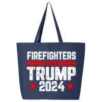 Firefighters For Trump 2024 25L Jumbo Tote