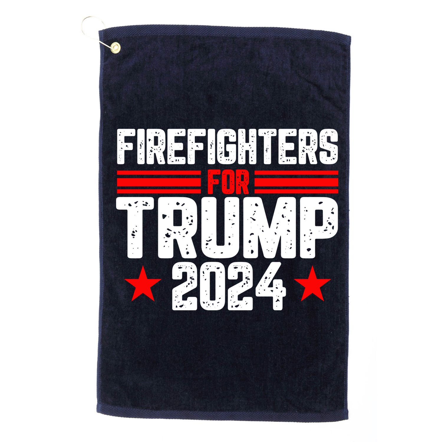 Firefighters For Trump 2024 Golf Towel
