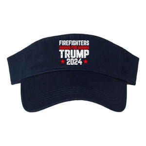 Firefighters For Trump 2024 Valucap Bio-Washed Visor