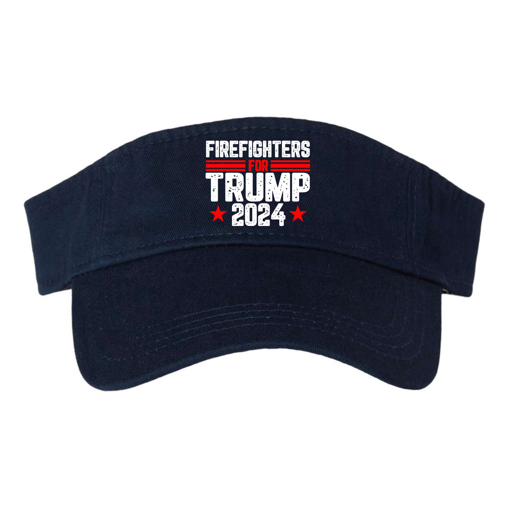 Firefighters For Trump 2024 Visor