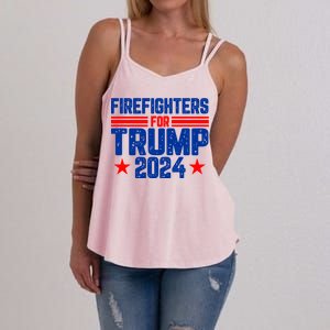 Firefighters For Trump 2024 Women's Strappy Tank