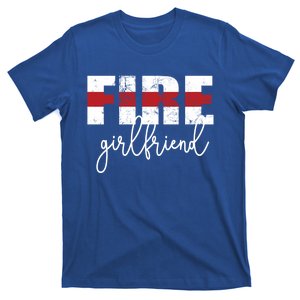 Fire Friend Thin Red Line Proud Firefighter Friend Gift T-Shirt