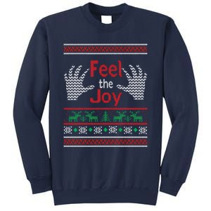 Funny Feel The Joy Ugly Christmas Sweatshirt