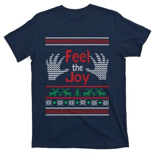 Funny Feel The Joy Ugly Christmas T-Shirt