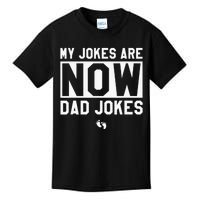 Funny First Time Dad Gifts For New Father Dad Jokes Kids T-Shirt