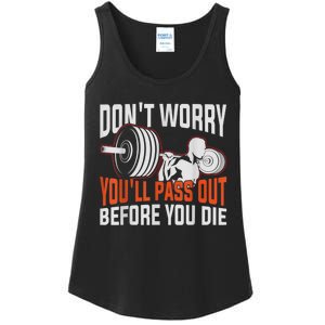 Funny Fitness Trainer Gift Gym Workout Personal Trainer Ladies Essential Tank