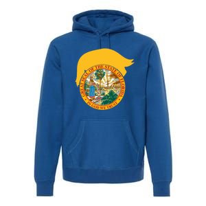 Florida For Trump Floridians Love 2024 Trump President Vote Great Gift Premium Hoodie