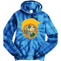 Florida For Trump Floridians Love 2024 Trump President Vote Great Gift Tie Dye Hoodie