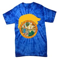 Florida For Trump Floridians Love 2024 Trump President Vote Great Gift Tie-Dye T-Shirt