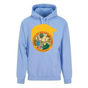 Florida For Trump Floridians Love 2024 Trump President Vote Great Gift Unisex Surf Hoodie