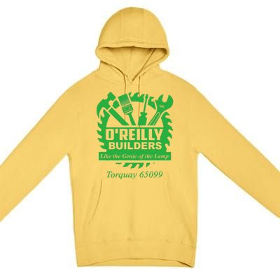 Funny Fawlty Towers, Basil Fawlty, O'Reilly Builders Parody Premium Pullover Hoodie