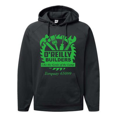 Funny Fawlty Towers, Basil Fawlty, O'Reilly Builders Parody Performance Fleece Hoodie