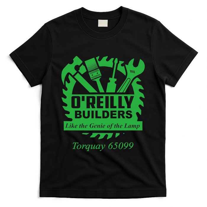 Funny Fawlty Towers, Basil Fawlty, O'Reilly Builders Parody T-Shirt