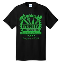 Funny Fawlty Towers, Basil Fawlty, O'Reilly Builders Parody Tall T-Shirt