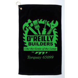 Funny Fawlty Towers, Basil Fawlty, O'Reilly Builders Parody Platinum Collection Golf Towel