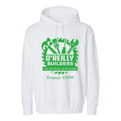 Funny Fawlty Towers, Basil Fawlty, O'Reilly Builders Parody Garment-Dyed Fleece Hoodie