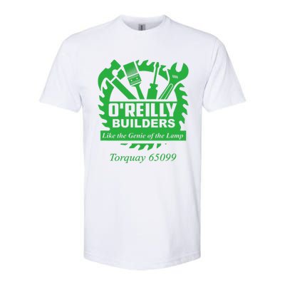 Funny Fawlty Towers, Basil Fawlty, O'Reilly Builders Parody Softstyle CVC T-Shirt