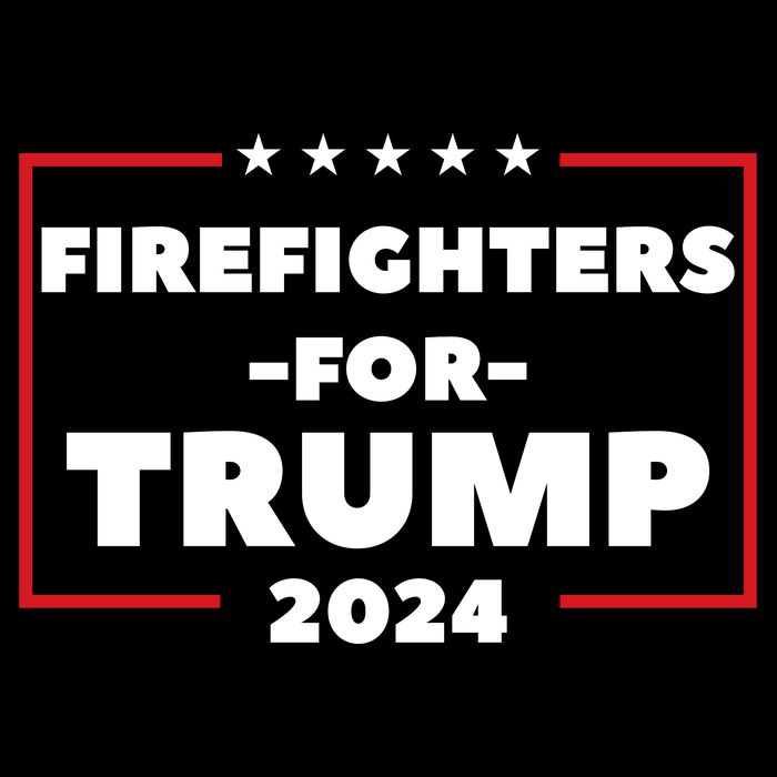 Firefighters For Trump 2024 Apron
