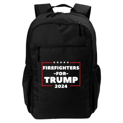 Firefighters For Trump 2024 Backpack