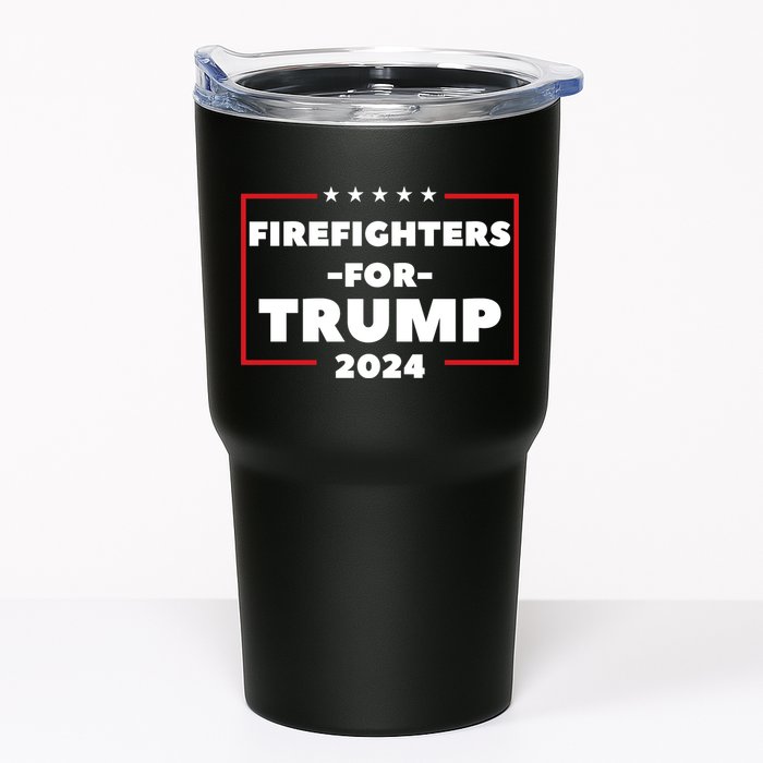 Firefighters For Trump 2024 Tumbler