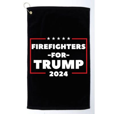 Firefighters For Trump 2024 Golf Towel