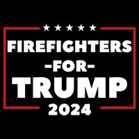 Firefighters For Trump 2024 Wool Snapback Cap