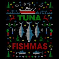 Funny Fish Tuna Fishmas Ugly Christmas Sweater Party Fisherman Wool Snapback Cap