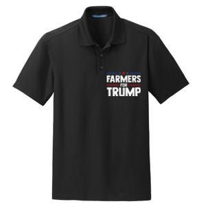 Farmers For Trump 2024 American Election Pro Trump Farmers Dry Zone Grid Polo