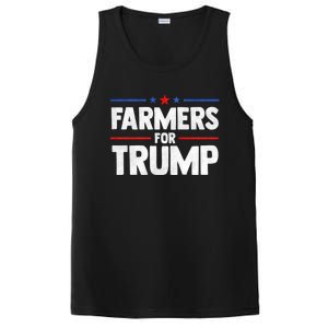 Farmers For Trump 2024 American Election Pro Trump Farmers PosiCharge Competitor Tank